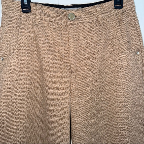 Wit & Wisdom Whitney Ab Solution Slimming Wide Leg Herringbone Pants - 8P - Picture 2 of 16